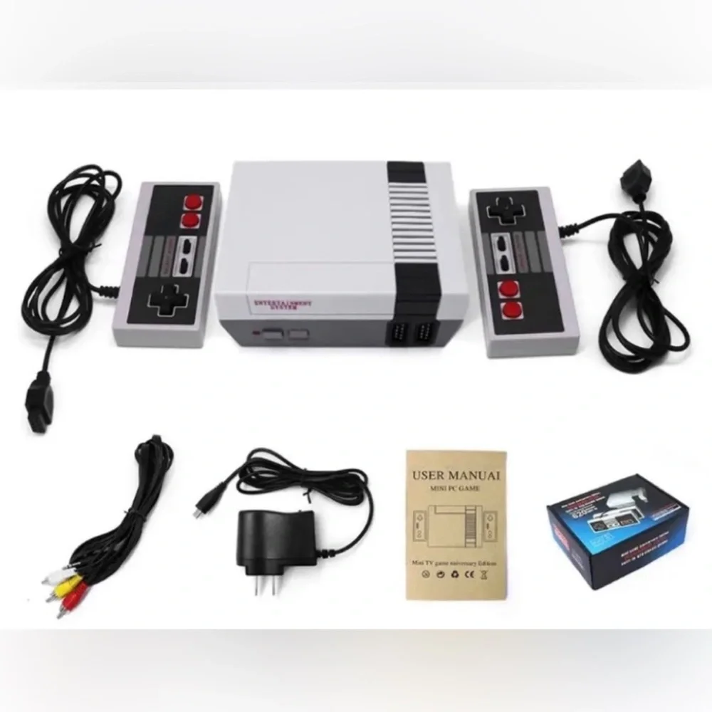 Retro Entertainment Console with 620 Games - Gray